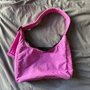 BAGGU Bright Pink Shoulder Bag